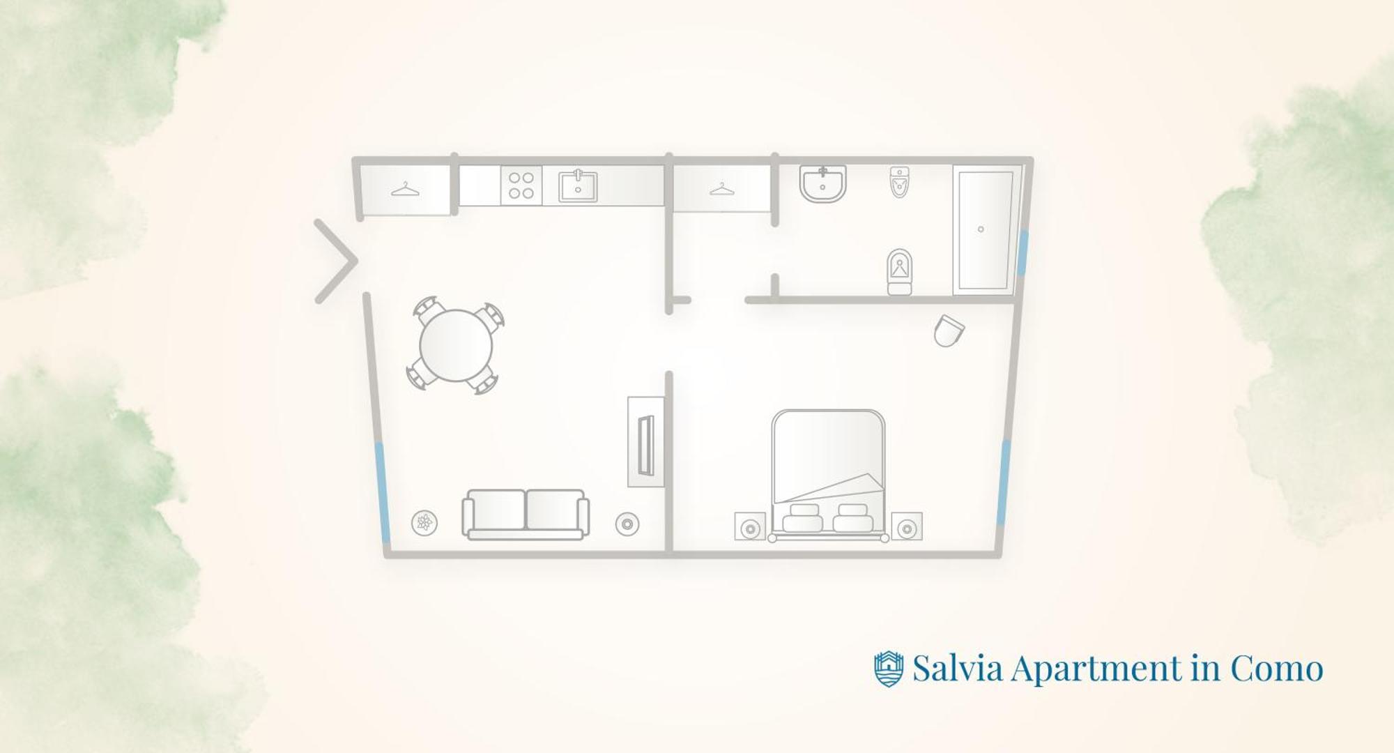 Ginepro & Salvia Apartments In Como By Rent All Como Zewnętrze zdjęcie