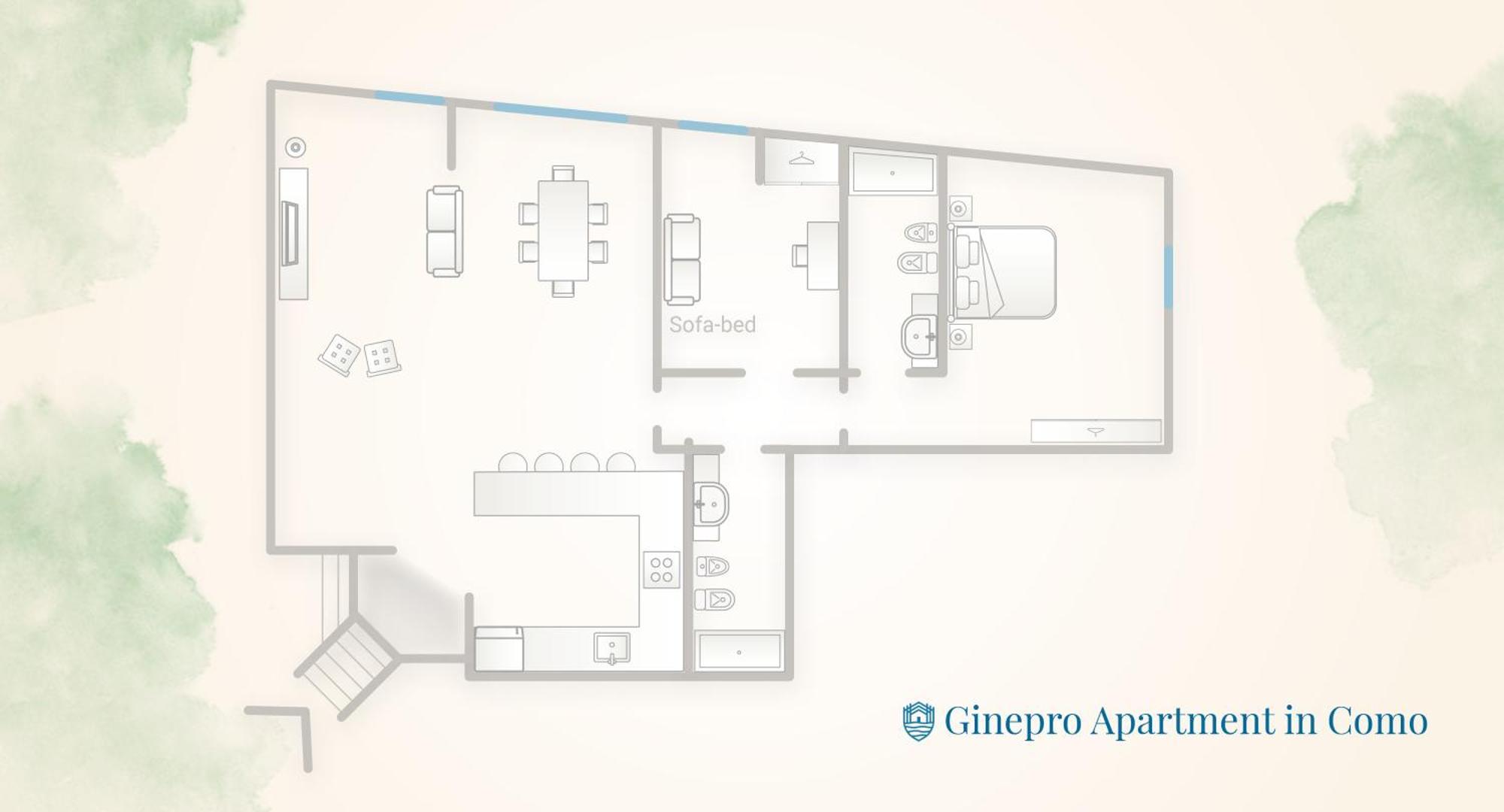 Ginepro & Salvia Apartments In Como By Rent All Como Zewnętrze zdjęcie